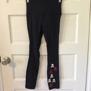 Navy Blue Lululemon SoulCycle Leggings